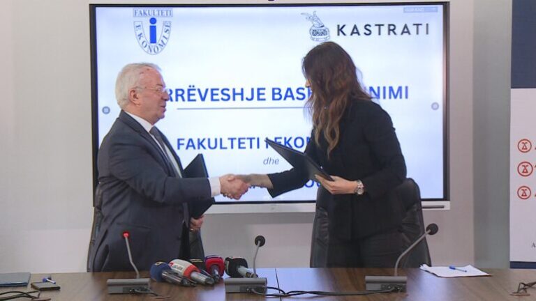 Fakulteti i Ekonomisë marrëveshje me ”Kastrati Group”, Dhori Kule: Përfitojnë studentët