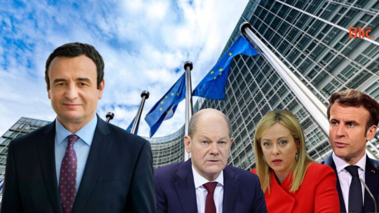Meloni, Macron dhe Scholz refuzojnë kërkesën e Kurtit: Pa Asociacion, nuk ka pranim të Kosovës në KiE