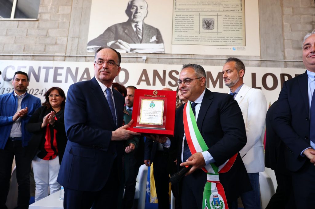 Presidenti Bajram Begaj vlerësohet si ”Qytetar Nderi” i arbëreshëve të Kalabrisë