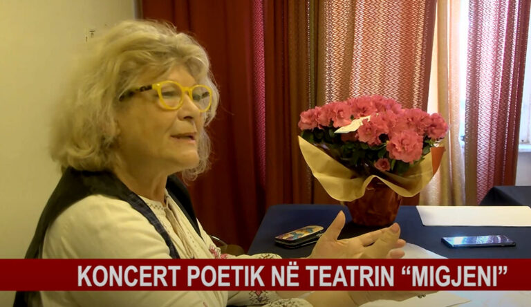 Justina Aliaj sjell në Teatrin “Migjeni” një koncert poetik