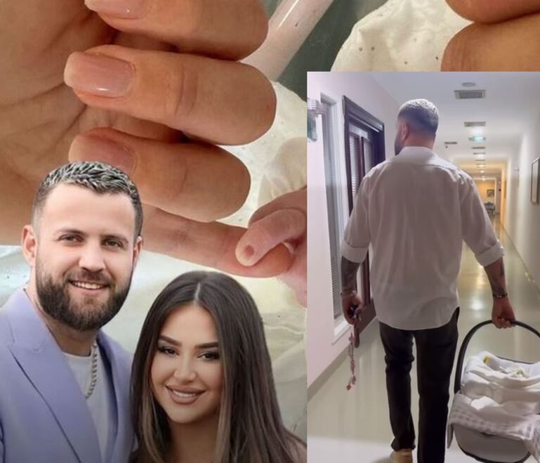 VIDEO/ Kiara, Luizi dhe Luna Mari dalin nga materniteti: Bashkëshorti më në fund bën…