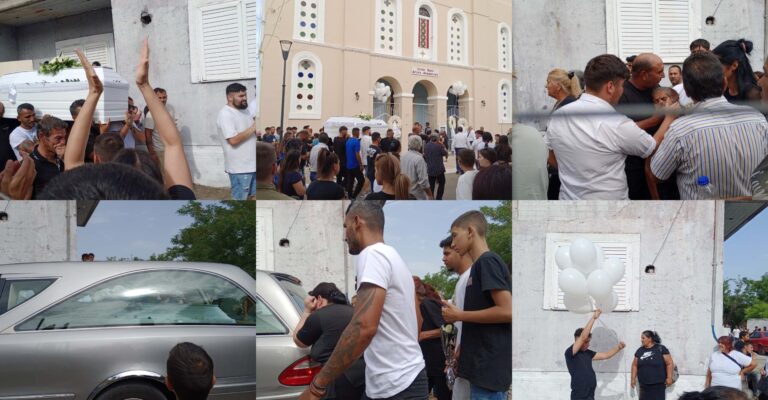 FOTO/ 11-vje*arja përcillet drejt banesës së fundit e veshur si nuse. Daja i mori je*ën pasi tentoi të ab**onte