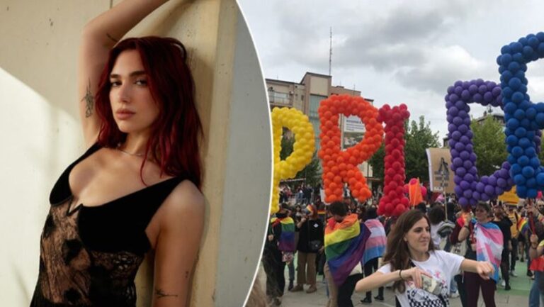 FOTO/ Kosovë, Dua mesazh mbështetës për komunitetin LGBT+