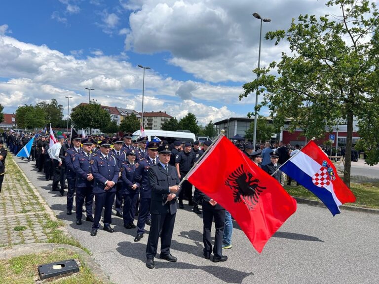 FOTO/ ”Euro 2024” në Gjermani, 16 punonjës të policisë shqiptare pjesë e masave të sigurisë