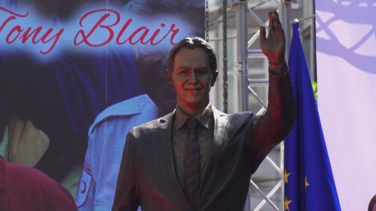 25 vite liri, zbulohet shtatorja e Tony Blair në Ferizaj. Ka kushtuar 26 mijë euro