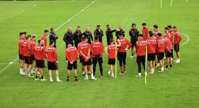 Euro 2024/ Shqipëria për betejën finale me Spanjën, kuqezinjtë nisin stërvitjen