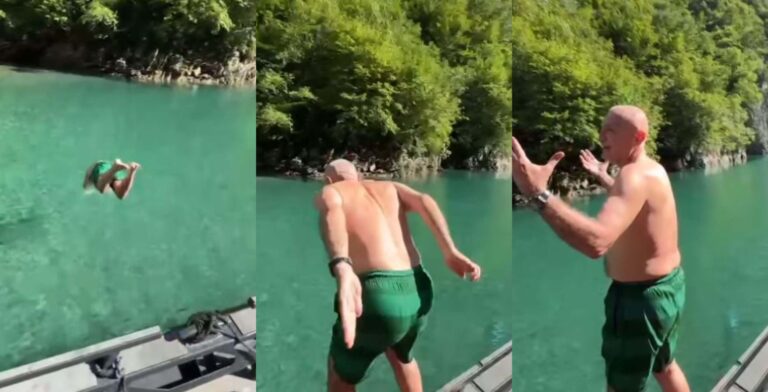 VIDEO/ Meta hidhet në ujërat e Lumit të Shalës: Malet tona më të larta, ujërat tona më të kaltra