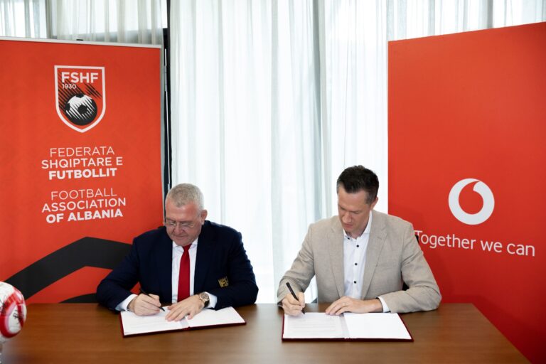 Drejt “Euro 2024”: Vodafone Albania sërish Sponsor Gjeneral i Kombëtares shqiptare të futbollit