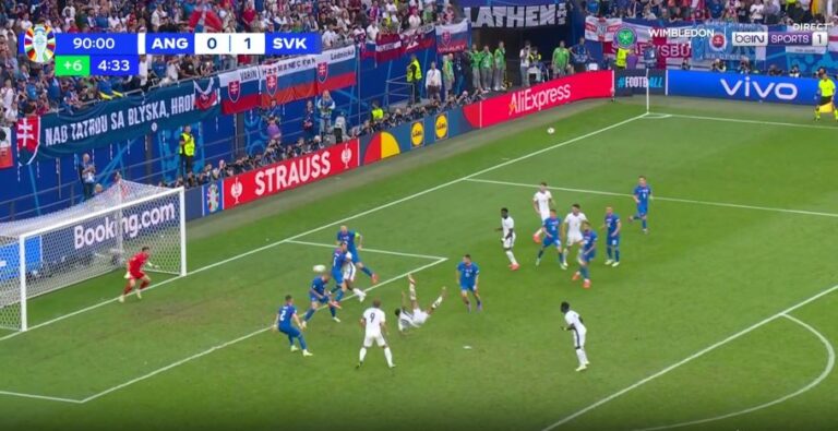 Anglia shmang eliminimin në sekondat e fundit, Bellingham shënon super gol (VIDEO)