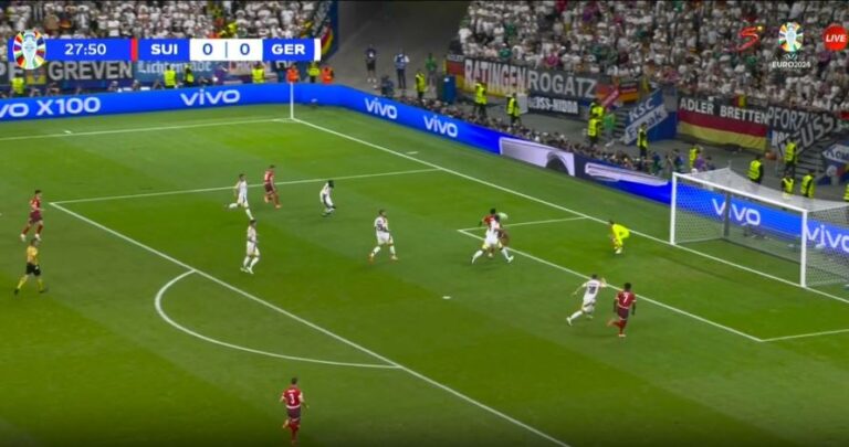 Zvicra shokon Gjermaninë, kalon në avantazh me Ndoye (VIDEO)