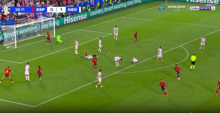 Spanja barazon ndaj Gjeorgjisë, super gol i Rodrit (VIDEO)