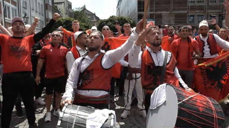Rënditja e kombëtareve me më shumë tifozë në Euro 2024, Shqipëria në katërshe