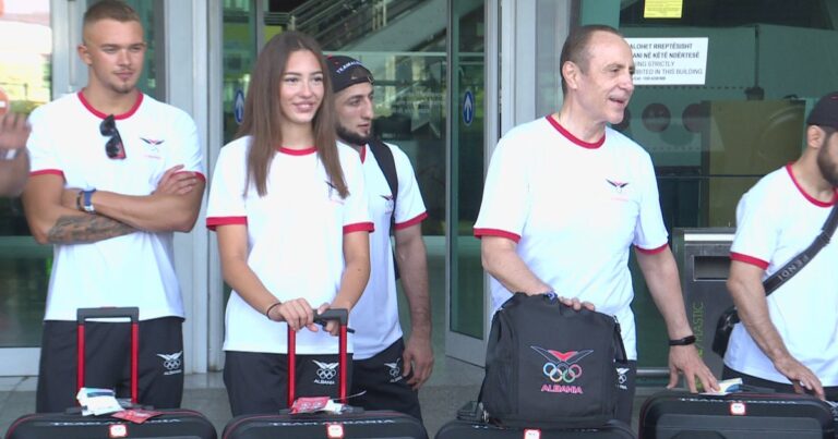 Lojërat Olimpike, kuqezinjtë nisen drejt Parisit. Delegacioni shqiptarë i përbërë nga 8 sportistë