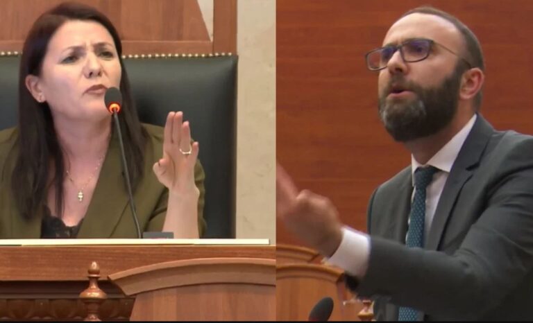 ”Burri jot ma solli”, debat mes Bardhit dhe Felajt në Kuvend. Deputetja e PS-së: Po kaloni çdo nivel etike