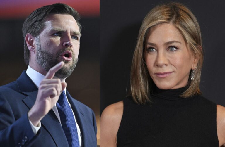 ”SHBA drejtohet nga zonja pa fëmijë”, aktorja Jennifer Aniston kritikon kandidatin e Trump për zv/president