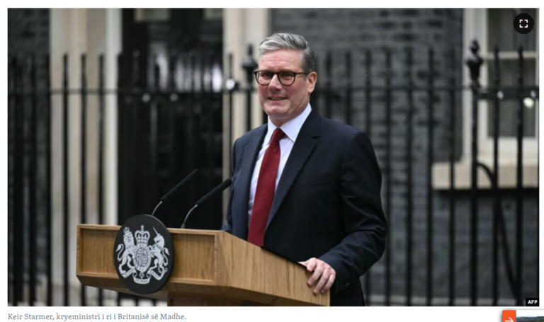 Radio “Europa e Lirë”: Kush është kryeministri i ri britanik, Keir Starmer?