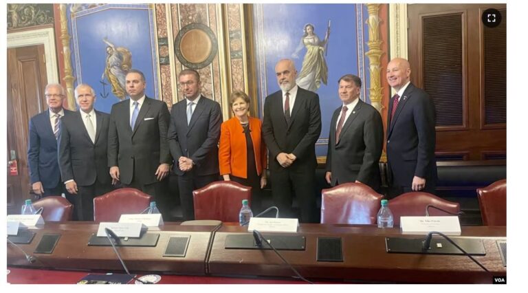 Edi Rama pritet në Senatin Amerikan nga demokratë dhe republikanë