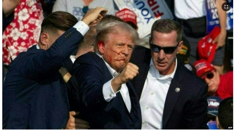 Qëllohet ndaj ish-presidentit Donald Trump, plumbi i çan veshin e djathtë. SHBA në alarm
