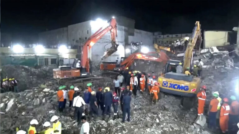 Shembet ndërtesa pesëkatëshe në Indi, të paktën 7 të vdekur, një grua shpëtohet pas 12 orësh operacion