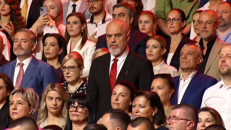 Starton në Pallatin e Kongreseve, Kongresi i PS