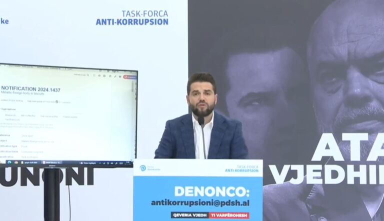 Denoncimi i PD: Në Shqipëri janë futur biskota me metale dhe domate të thata me pesticide
