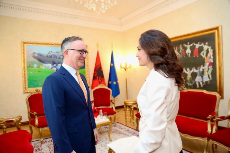 Spiropali takim me ambasadorin Bucci: Italia ka qenë dhe mbetet avokate e Shqipërisë për anëtarësimin në BE
