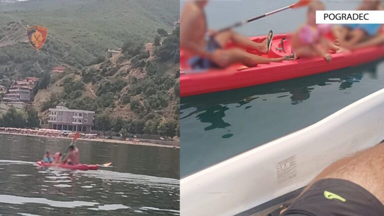Pogradec, policia shmang një tragjedi, duke i ardhur në ndihmë një babai dhe dy fëmijëve
