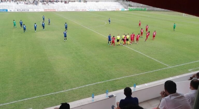 Bylis merr 3 pikë në minutën e 101