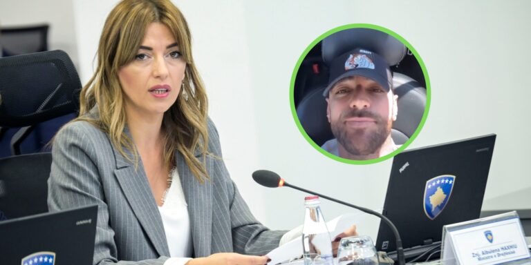 VIDEO/ ”500 forca policore erdhën tek shtëpia ime”, Stresi mesazh për ministren Haxhiu: Je e re, por ne po kërc@nohemi në rrjete sociale