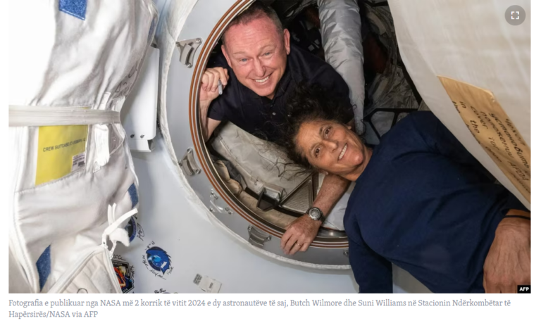 NASA vendosi të mos i kthejë në Tokë dy astronautët e saj që shkuan në Stacionin Ndërkombëtar Hapësinor