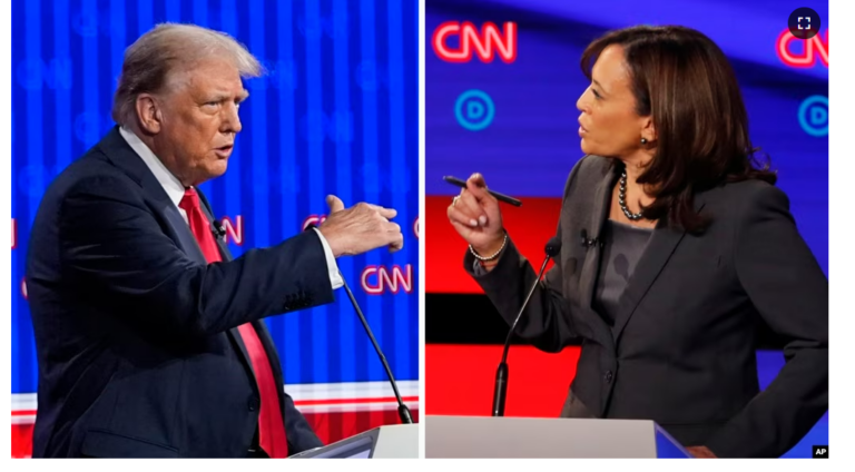 VOA: Trump, Harris shkëmbime për debatin e ardhshëm presidencial; me mikrofona të hapur, apo jo?