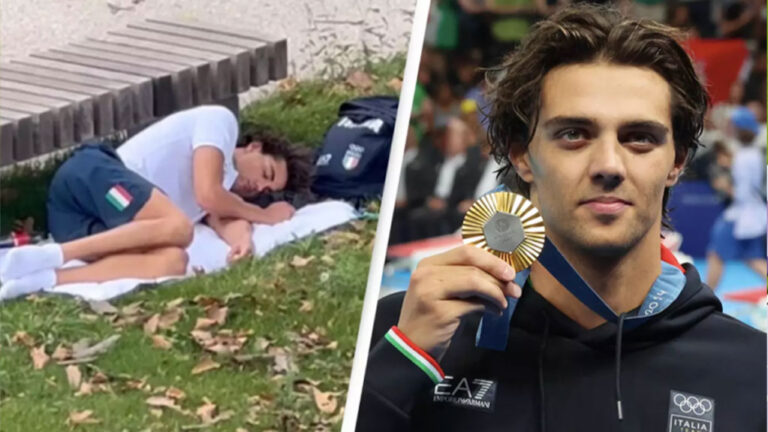 Fituesi i medaljes së artë u gjet duke fjetur në park pasi u ankua për kushtet ‘të këqija’ të fshatit Olimpik