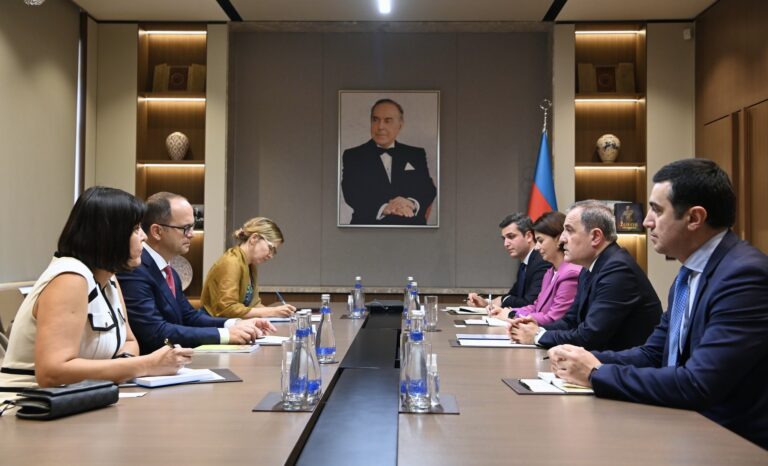 FOTO/ ODIHR i beson Ditmir Bushatit monitorimin e zgjedhjeve në Azerbajxhan