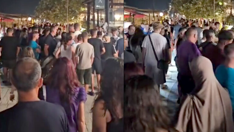 Mbrëmja në Golem “përmbytet” nga një det pushuesish