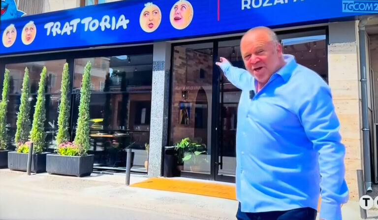 Fama e Gjergj Lucës kapërcen Adriatikun, mediaset reportazh për “Trattoria Meloni”, 120 milionë klikime në Itali