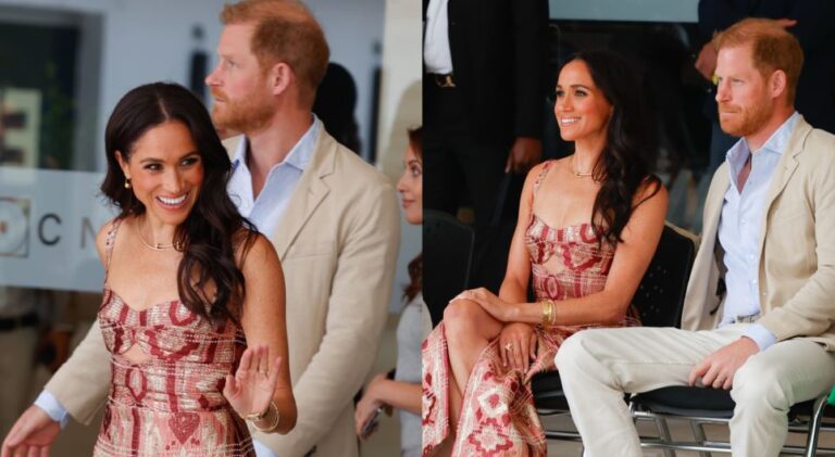FOTO/ Meghan Markle nis turin me fustanin 2 mijë euro, i punuar nga një stiliste kolumbiane
