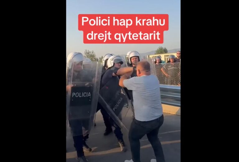 VIDEO/ Berisha tregon momentin kur efektivi godet qytetarin: Narko-banditi do të marrë ndëshkimin