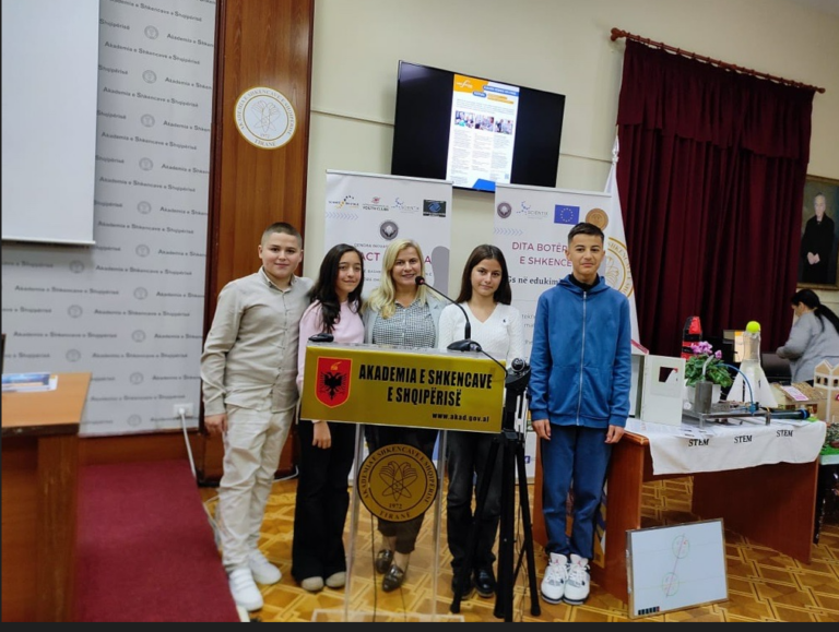 Generation Next përfaqëson denjësisht Shqipërinë në Festivalin Evropian të Shkencës