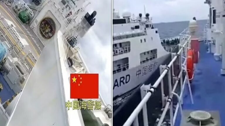 Anijet e rojeve bregdetare kineze dhe filipinase përplasen në ujërat e diskutueshme – vendet akuzojnë njëra-tjetrën