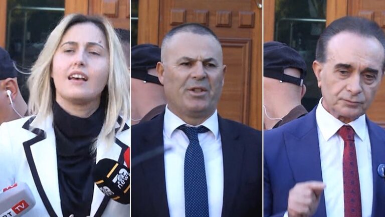 Deputetët e PD për zjarrin në Kuvend: Këtë pamje do ta shihni çdo seancë, Berisha dhe Salianji janë të burgosur politik