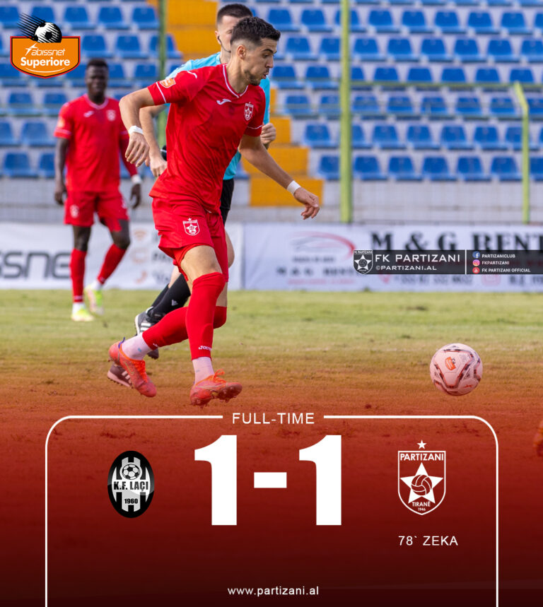 Partizani ngec në Laç