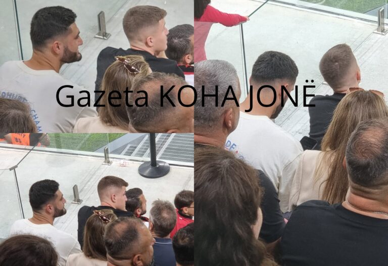 FOTO/ Armando Broja me zemër tek kuqezinjtë, e kalon datëlindjen duke ndjekur shokët në stadium