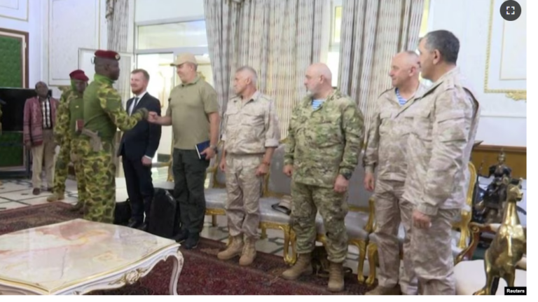 Mercenarët rusë largohen nga Burkina Faso për të luftuar inkursionin ukrainas në Rusi
