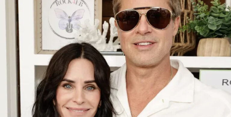 Brad Pitt dhe Courteney Cox ‘ribashkohen’ gati 23 vite më vonë
