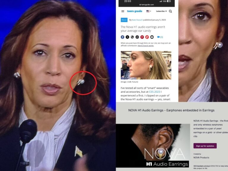 FOTO/ Vëthët kufje që ndezën rrjetin, a mashtroi Kamala Harris apo Trump po dizinformon?