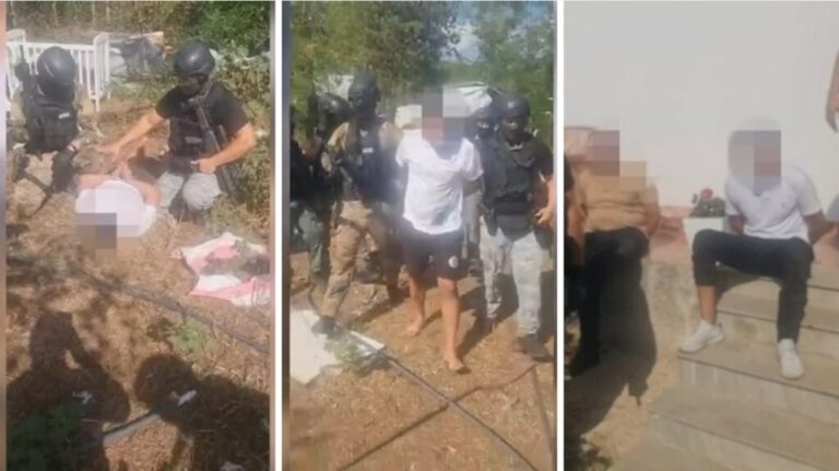 Zbathur dhe i shtrirë në tokë, pamjet e arrestimit të Marklen Hakës