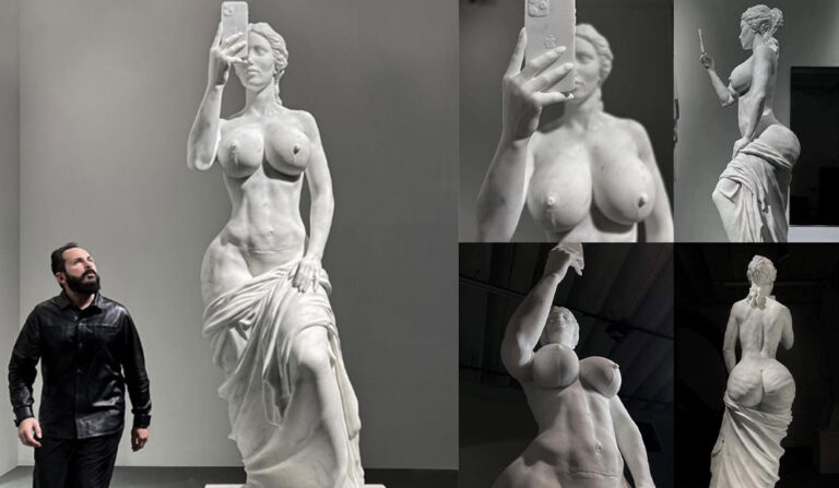 Greg Lansky, artisti që shndërroi “Venus de Milo” në “Bukuria Algoritmike”