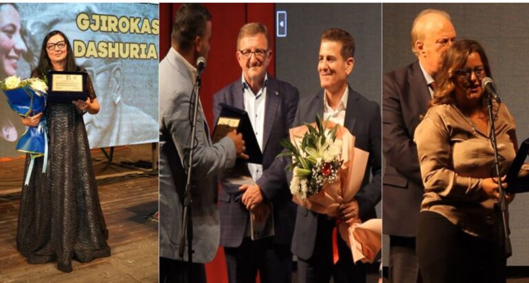 Dhurata Lazo, Aleksandër Çipa dhe Anila Basha nderohen me çmimin “Kadare” në zemrën e Gjirokastrës