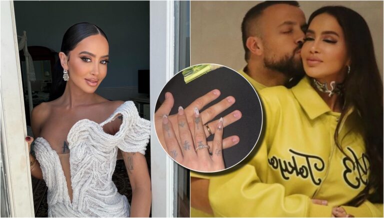 Dafina Zeqiri jo më beqare, publikon foton me unazë nga celebrimi me Kreshnik Gjergjin