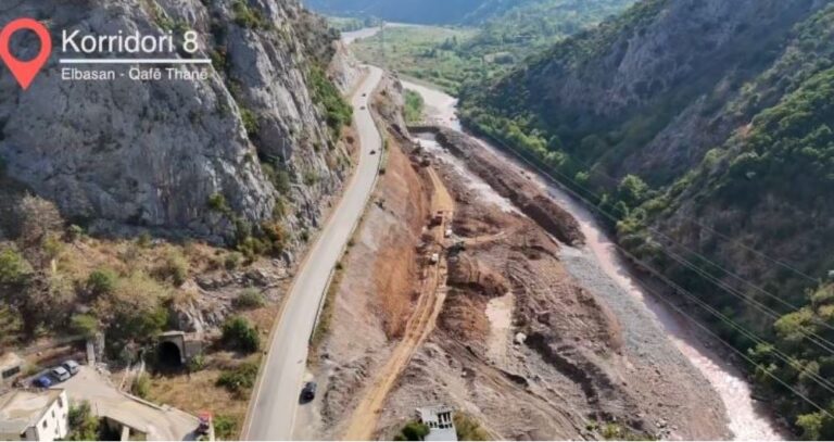 Kryeministri publikon pamjet nga Korridori VIII: Po punohet në disa lote paralelisht, avancohet çdo ditë